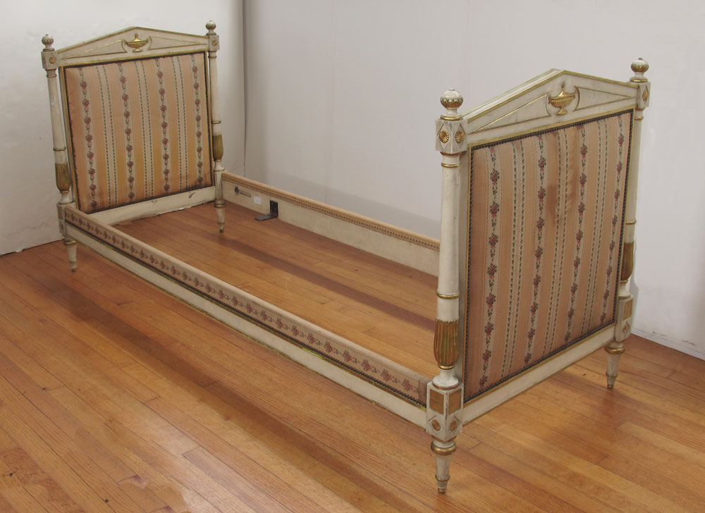 JANSEN FRENCH EMPIRE STYLE DAYBED  14870b