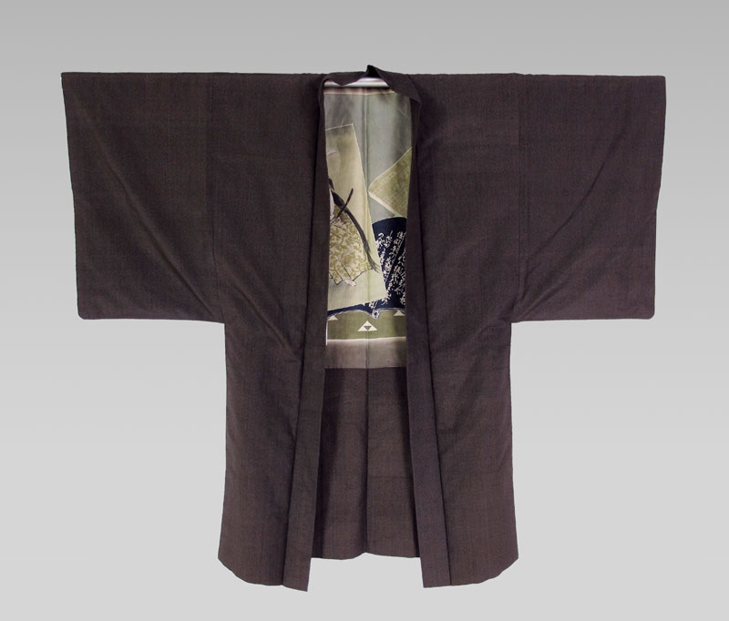 JAPANESE GREEN SILK KIMONO Jacket 148797