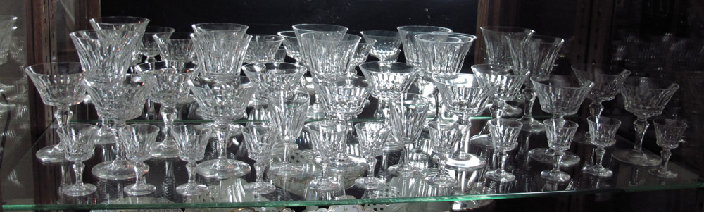 30 PIECE BACCARAT AMBOISE CRYSTAL 1487ab