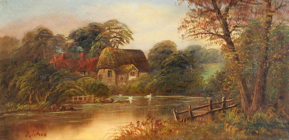 GOOD PAINTING ''BACKWATER OF THE