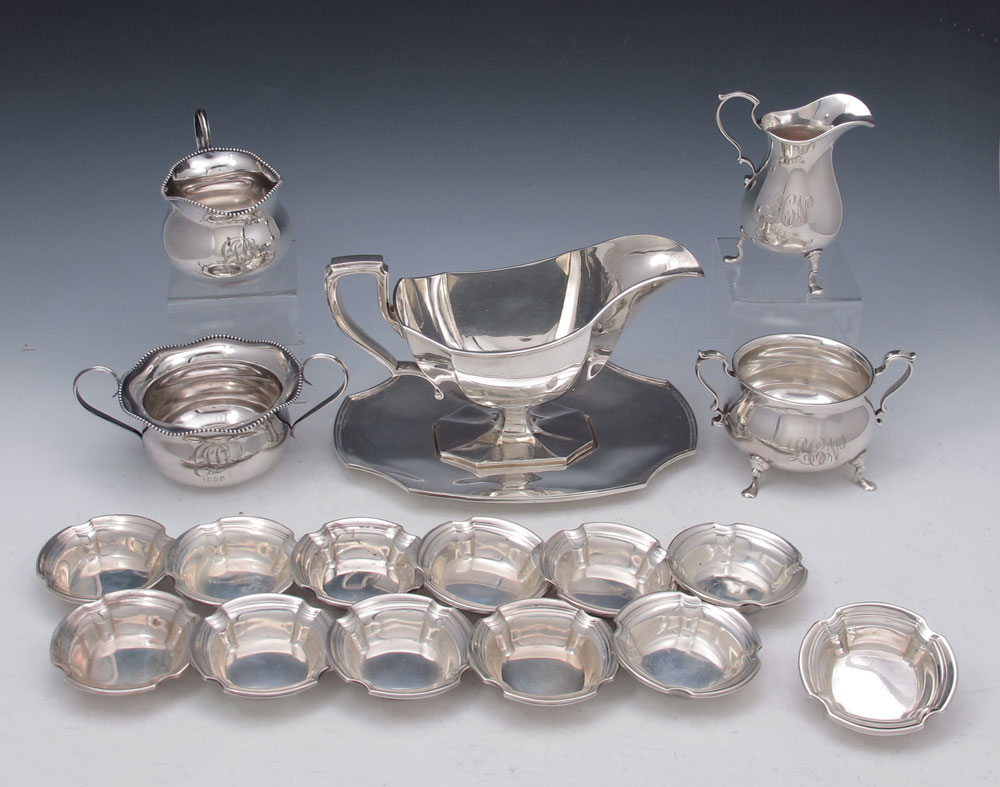 18 PIECE ESTATE STERLING COLLECTION  148809