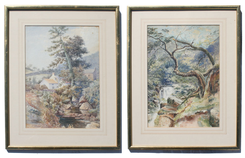 PAIR OF LATE 19TH CENTURY WATERCOLOR 148844
