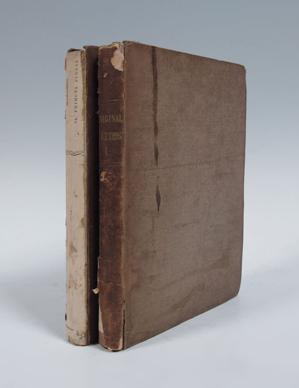 ENGLISH MONARCH ORIGINAL LETTERS 1787