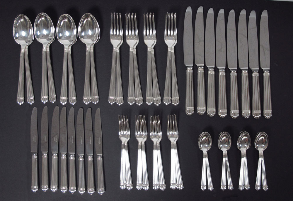 CHRISTOFLE ARIA SILVERPLATE FLATWARE 148889