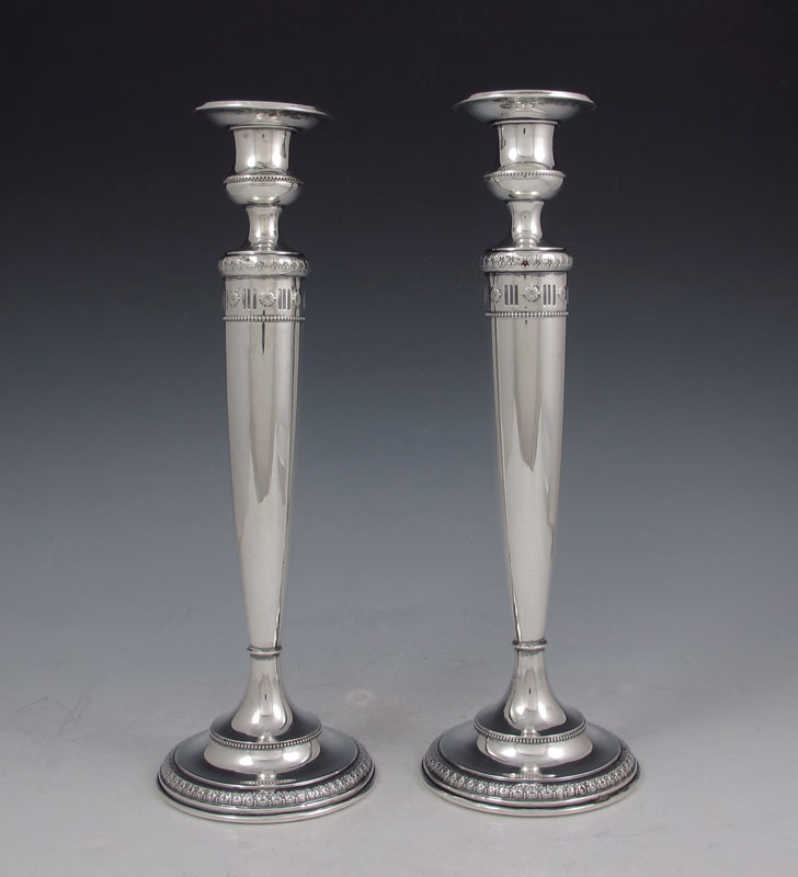 PAIR OF MATTHEWS WEIGHTED STERLING