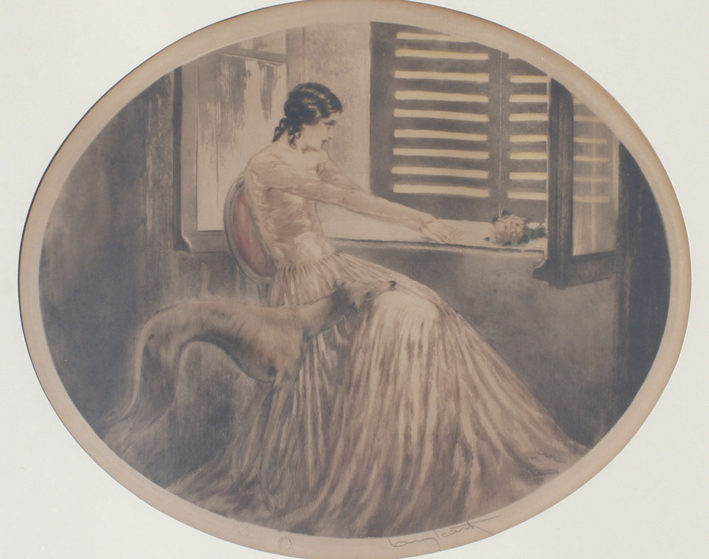 ICART VINTAGE MADAME BOVARY ETCHING: