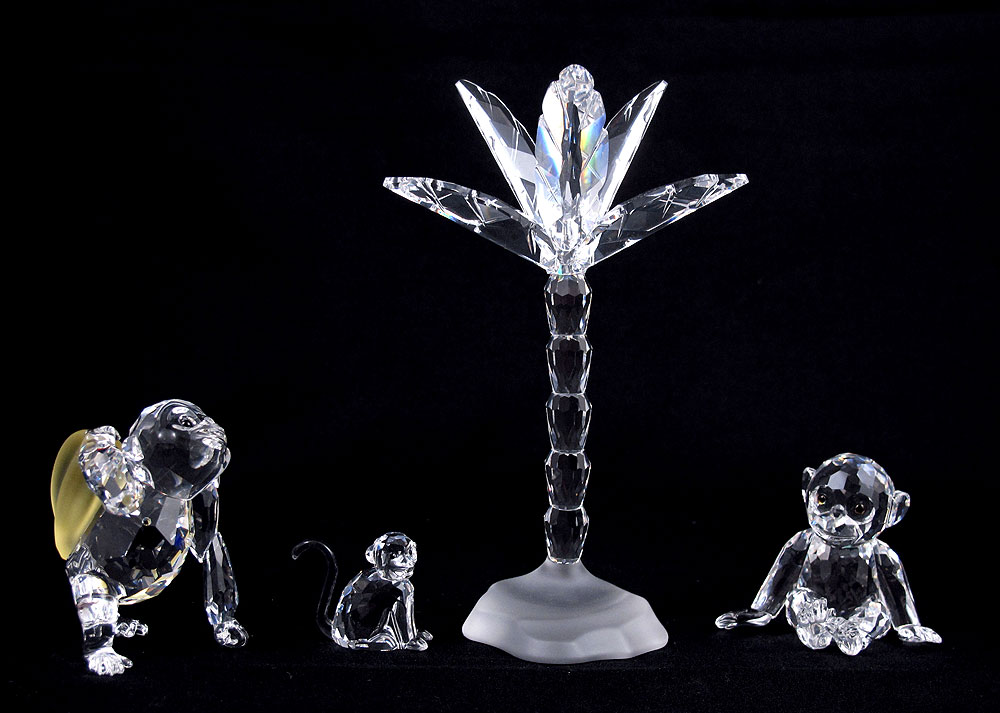 SWAROVSKI CRYSTAL FIGURES 4 pieces 148ae5