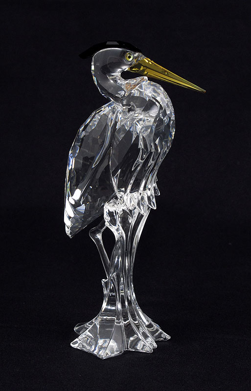 SWAROVSKI CRYSTAL SILVER HERON 148ade