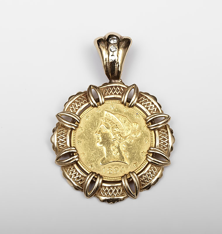 1894 GOLD $10 LIBERTY HEAD COIN