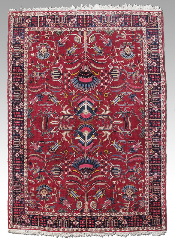 MODERN PERSIAN HAND KNOTTED WOOL 148bb2