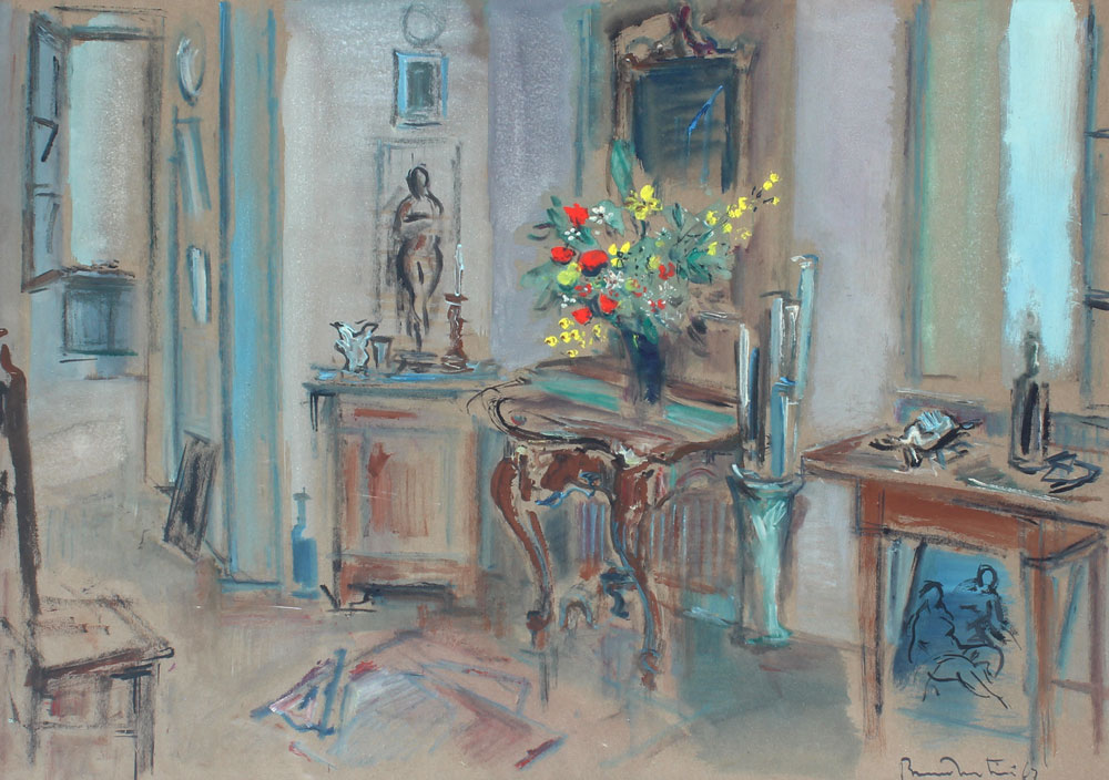 MARTINI Bruno (French 1911-1979): Apartment