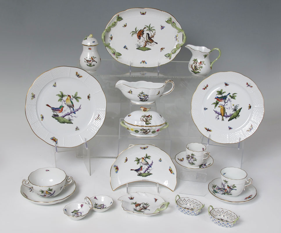 HEREND ROTHSCHILD BIRD FINE CHINA