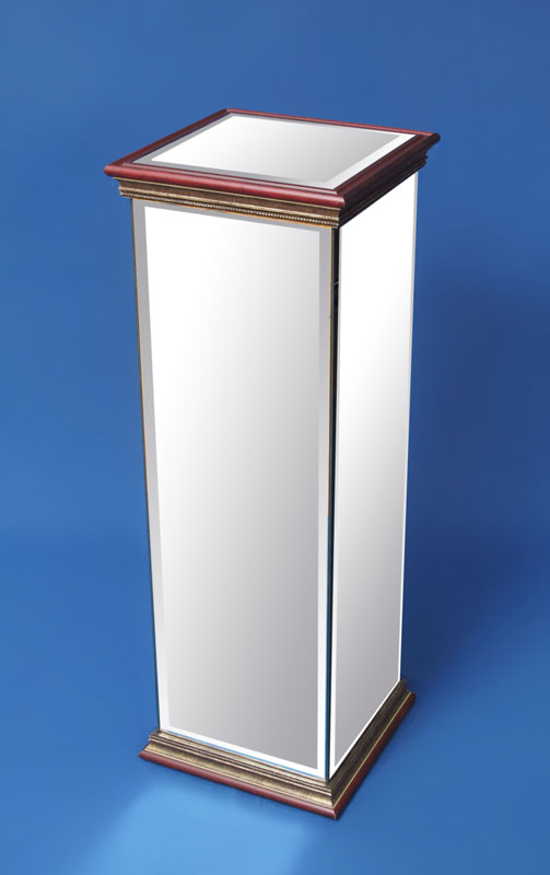 MIRRORED PEDESTAL STAND Mirror 148c30