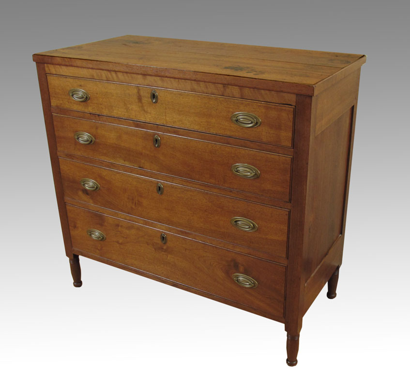 SHERATON PERIOD 4 GRADUATED DRAWER 148cf8