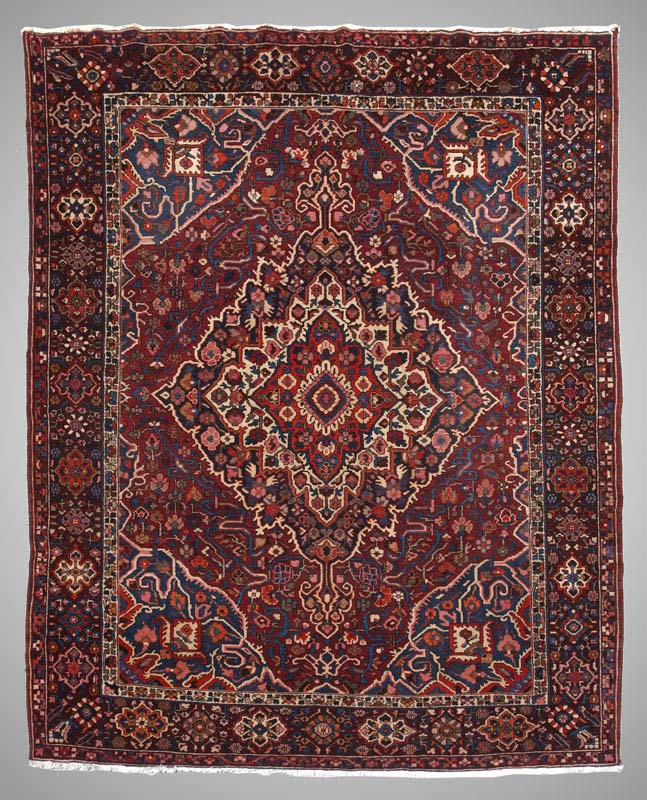 SEMI ANTIQUE PERSIAN HAND KNOTTED 148d13