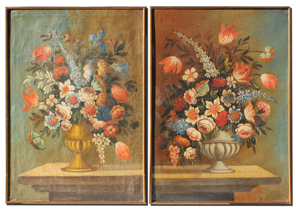 DUTCH NEOCLASSICAL STYLE FLORAL 148e94