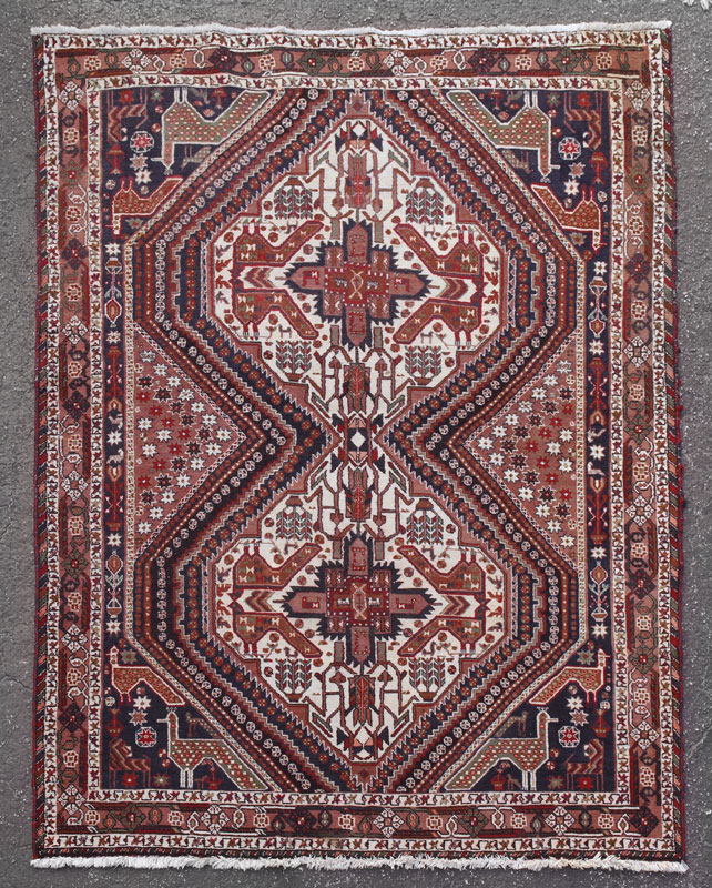 MODERN PERSIAN HAND KNOTTED WOOL 148f50