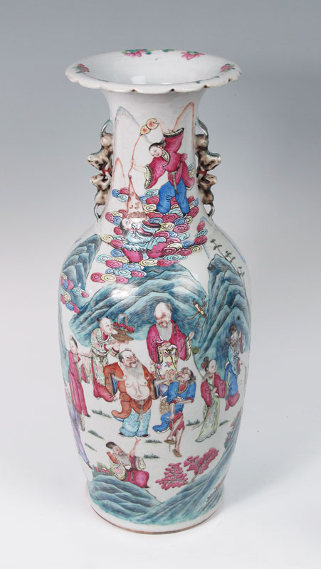 CHINESE POLYCHROME ANNIVERSARY 1490d9