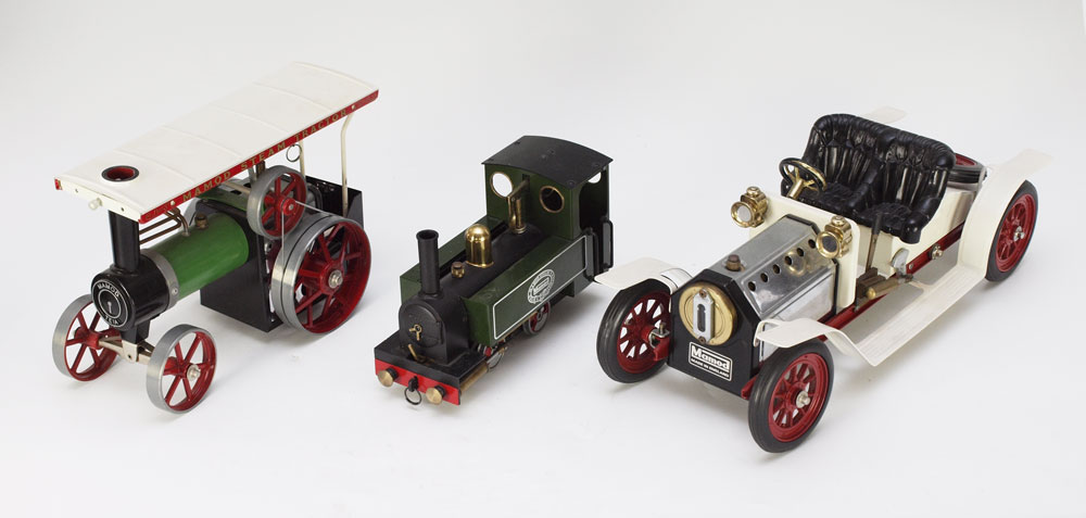 COLLECTION OF 3 MAMOD STEAM ENGINES: