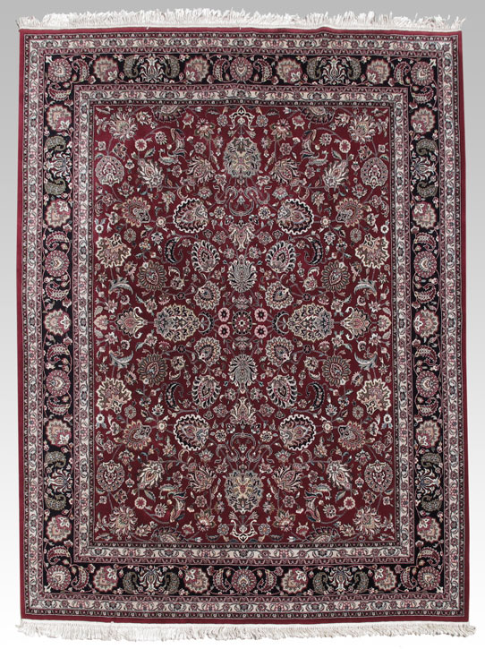 INDO PERSIAN HAND KNOTTED WOOL 14926f