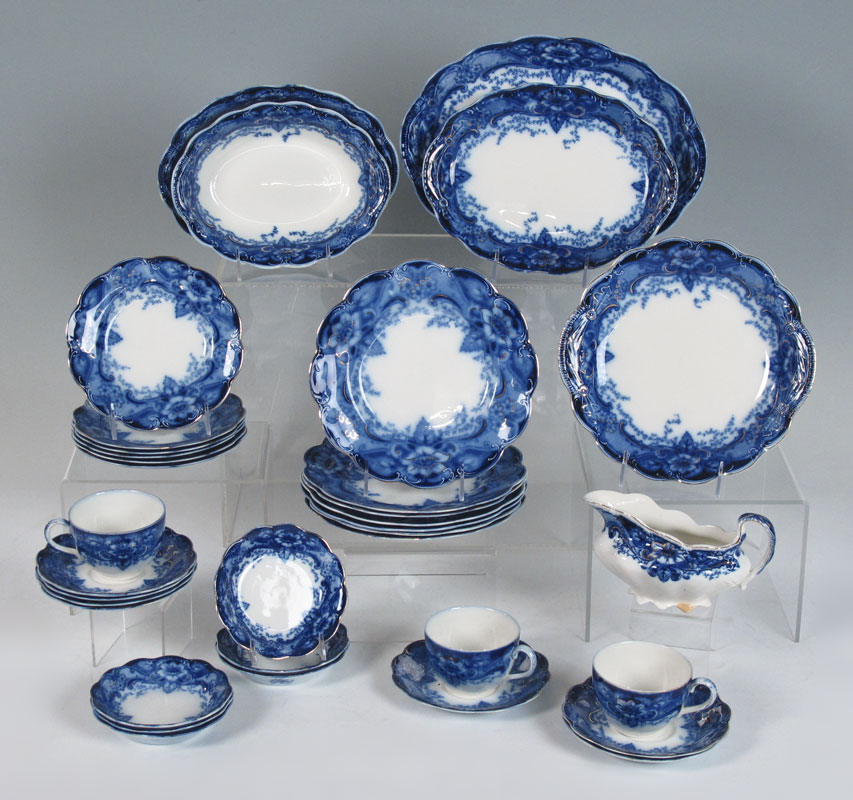 JOHNSON BROS. FLOW BLUE CHINA IN