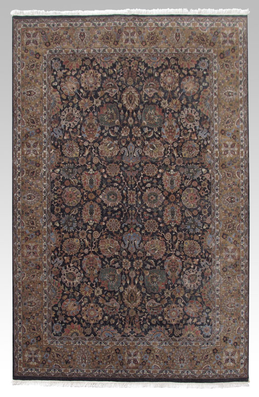 INDO PERSIAN HAND KNOTTED WOOL 14931a