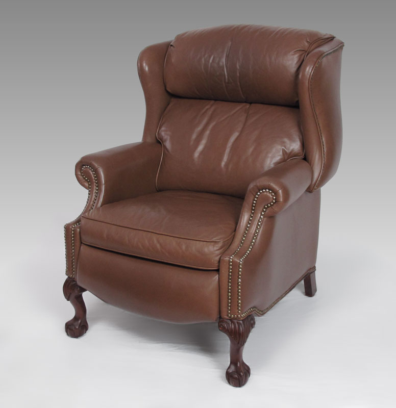 BRADINGTON YOUNG LEATHER RECLINER  149358