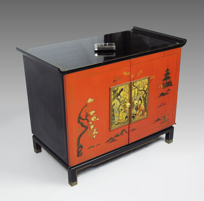 CHINOISERIE ORIENTAL MOTIF ZENITH 1494a6