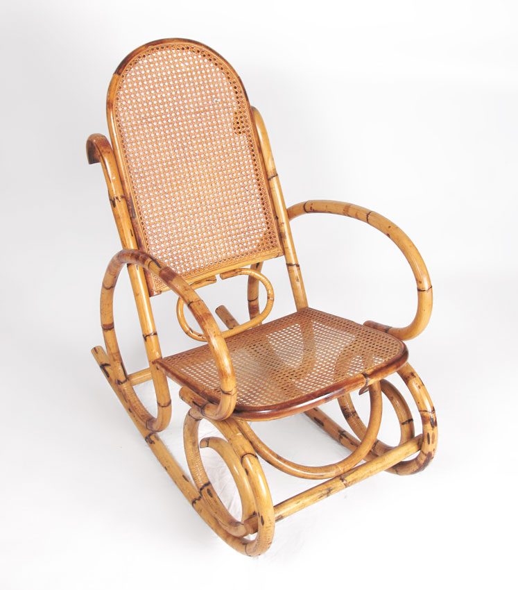 FRANCO ALBINI STYLE ROCKING CHAIR  1494cc