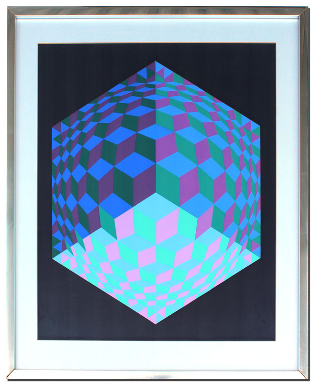 VASARELY Victor Hungarian 1908 1997  14950a