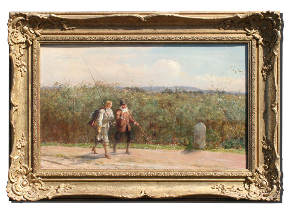 ENGLISH SCHOOL OIL/CANVAS CIRCA