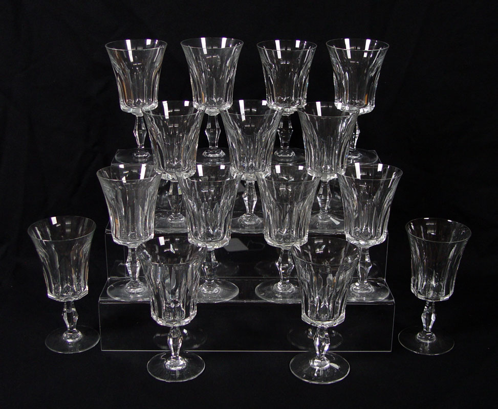 15 BACCARAT FRENCH CRYSTAL WATER
