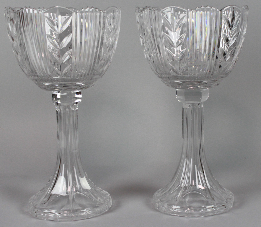 BACCARAT CRYSTAL JUPITER PATTERN STEMWARE