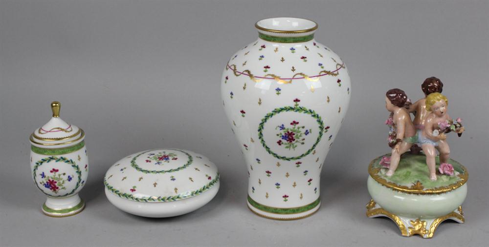 THREE HAVILAND LIMOGES PIECES including