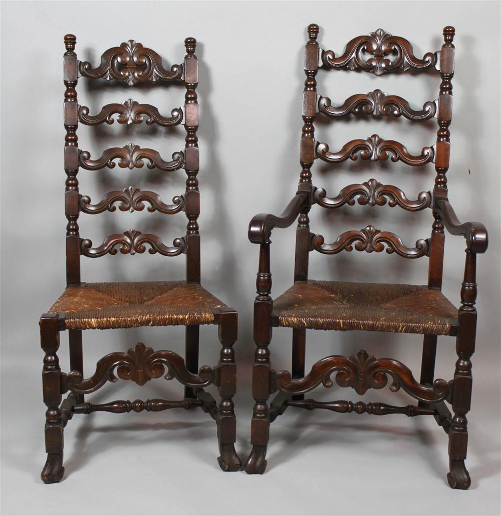 BAROQUE STYLE CARVED MAHOGANY OPEN