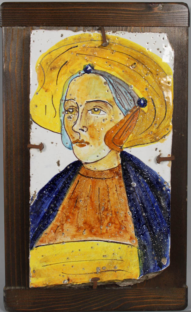 PORTRAIT ON CERAMIC TILE