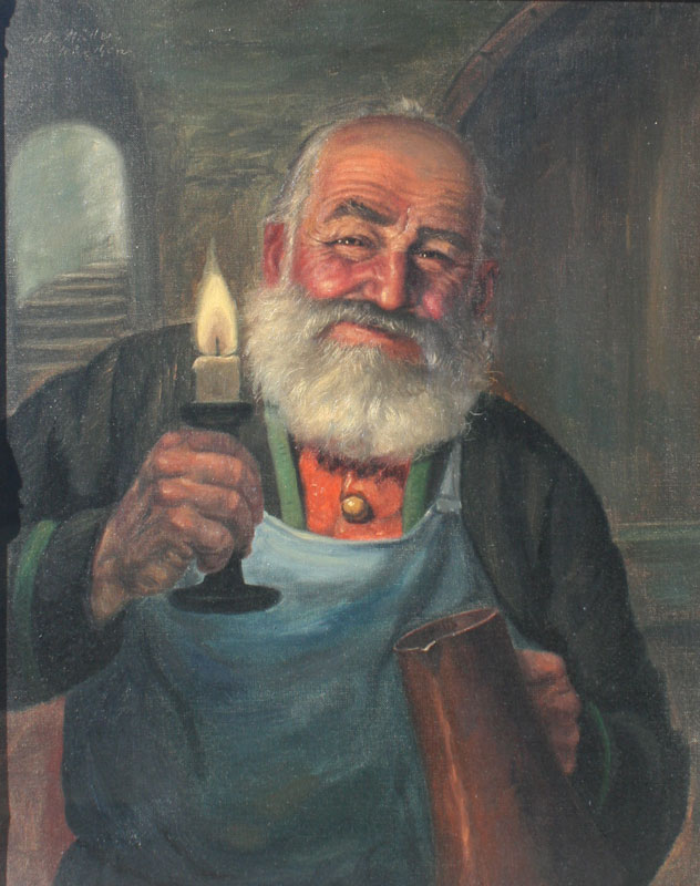 MULLER Fritz (German 1867-1926): Bearded