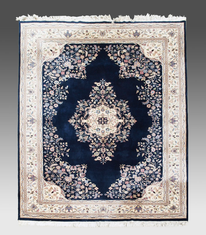 INDO PERSIAN KERMAN HAND KNOTTED 1473db