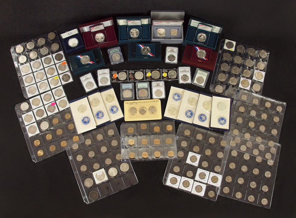 LARGE COLLECTION OF US SILVER AND 1474ba