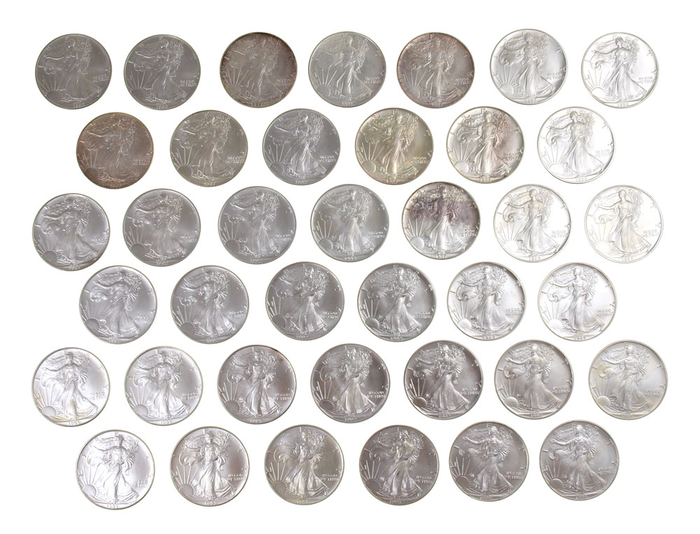 39 US FINE SILVER MODERN DOLLAR