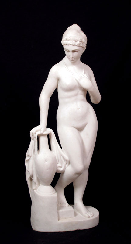 LARGE ITALIAN MARBLE STANDING NUDE 147529