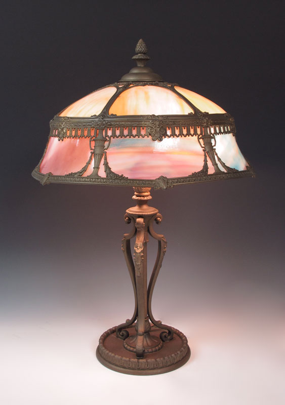 PITTSBURGH TABLE LAMP #476: Ca. 1915-1920.