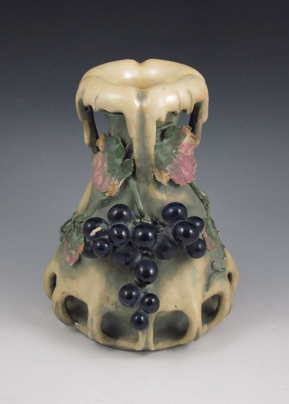 AMPHORA VASE WITH OVERFLOW LIP