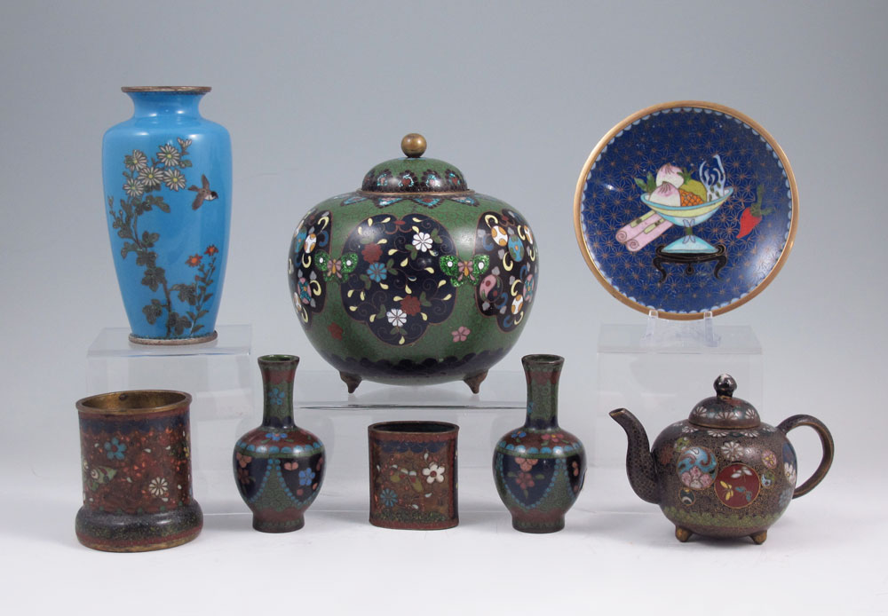 ESTATE COLLECTION OF CLOISONNE  14764f