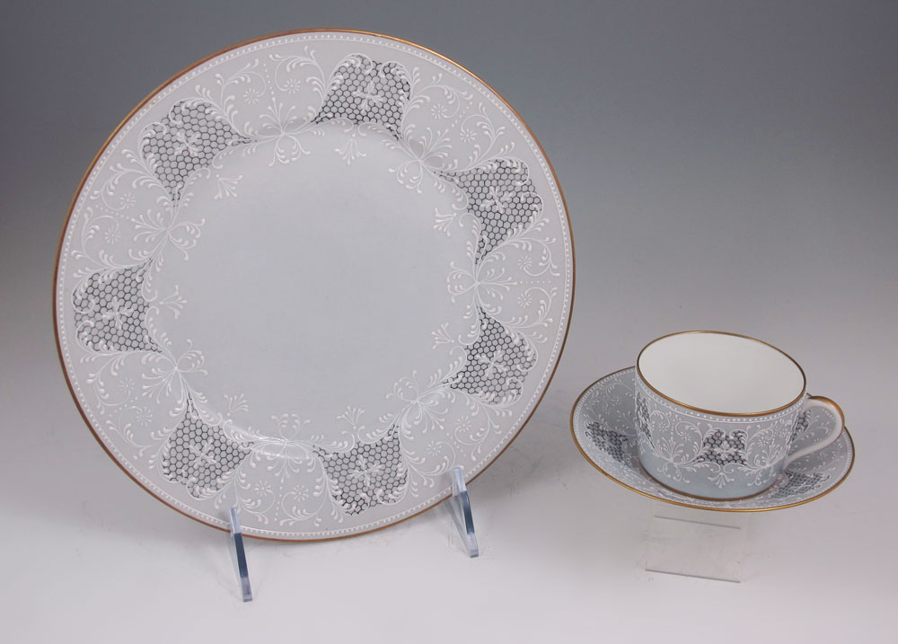 FINE FRENCH CHINA PARTIAL SERVICE: