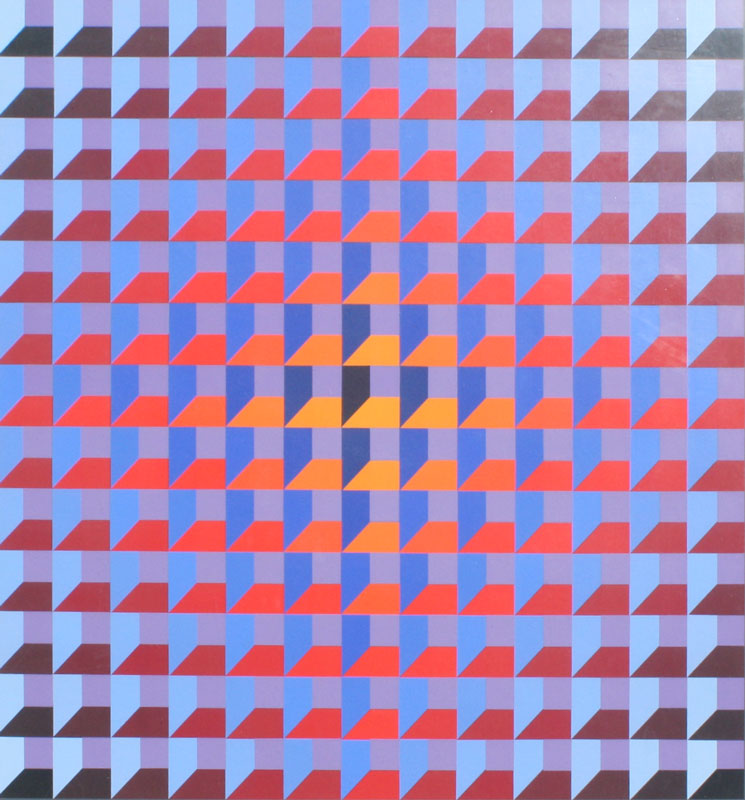 YVARAL Jean-Pierre Vasarely (French