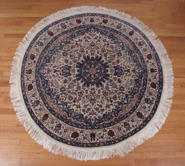 PERSIAN NAIN HAND KNOTTED WOOL 147727