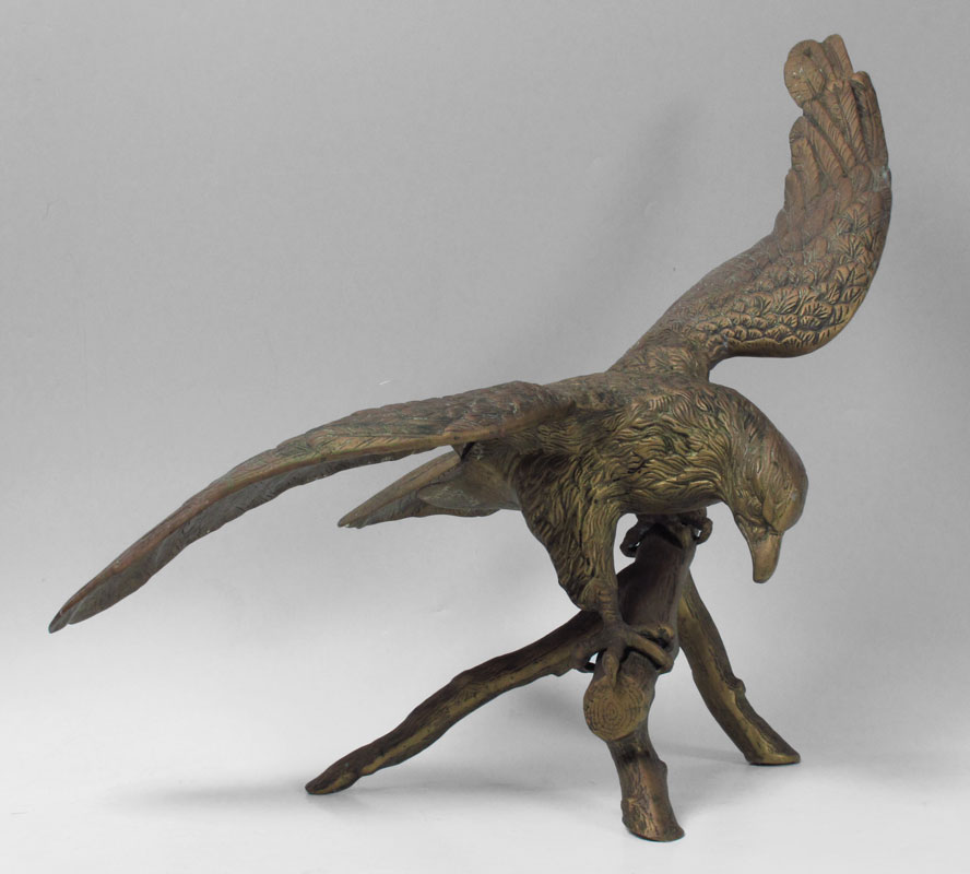 LARGE CAST BRASS SPREAD WING EAGLE  147751