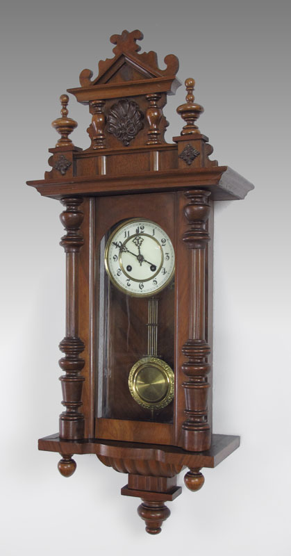 KIENZLE REGULATOR CARVED WALL CLOCK: