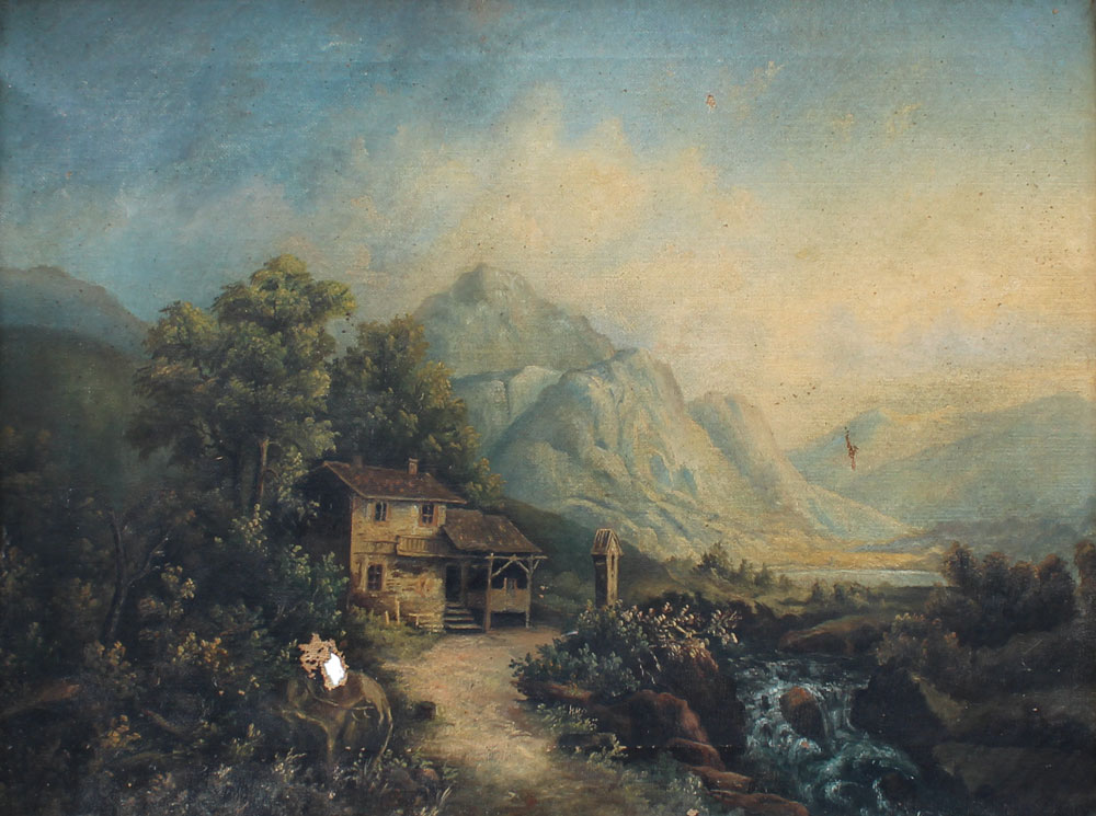 LATE 19TH/EARLY20TH C. LANDSCAPE